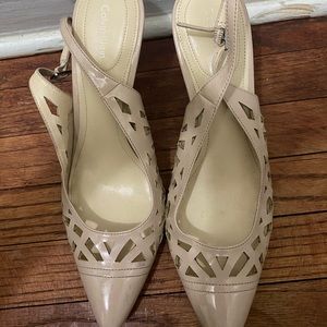 Calvin Klein Annie slingbacks size 10